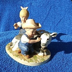 1985 "Denim Days" by Homco #8878 figurine